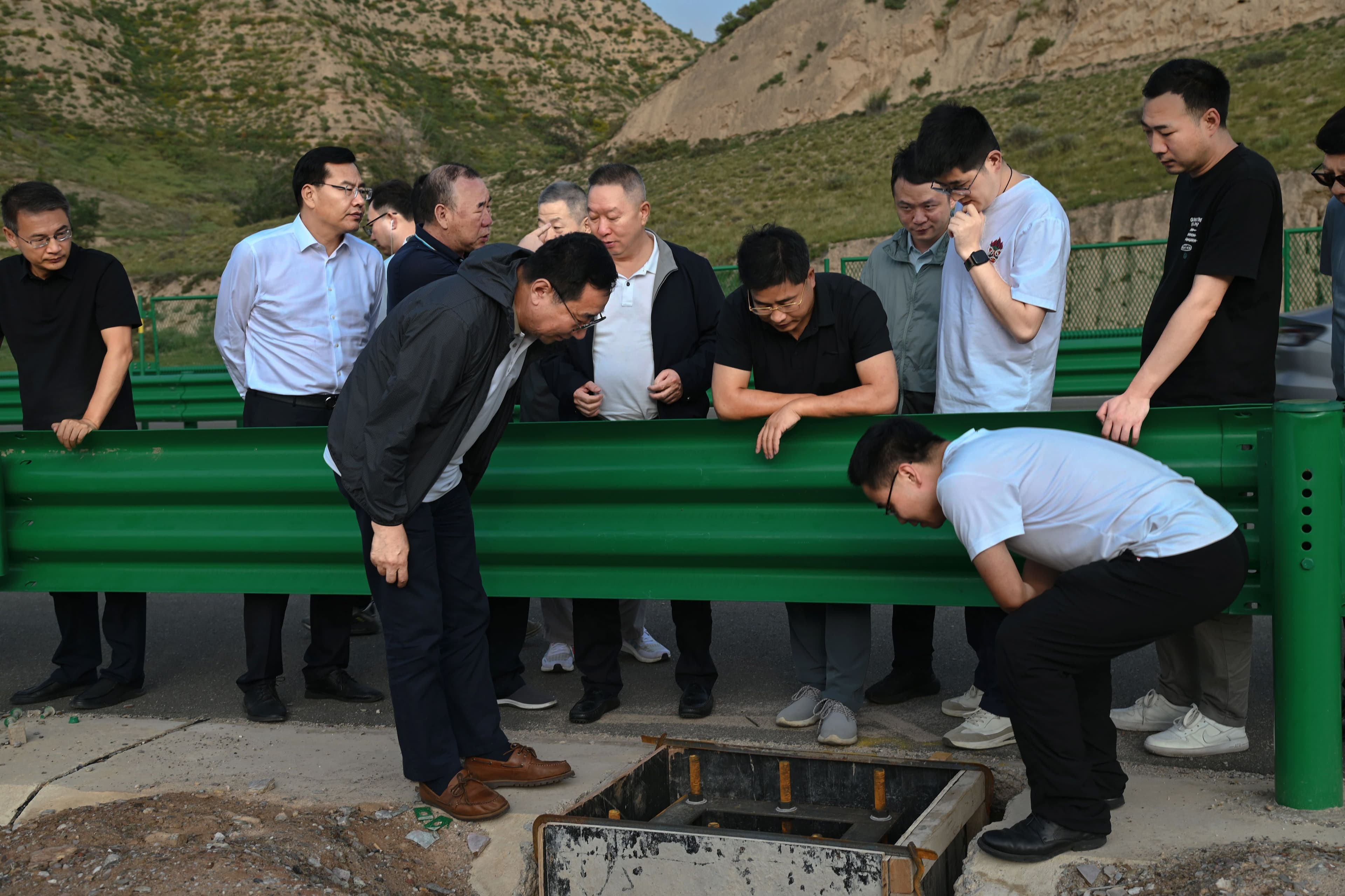 西北公路电气化工程项目实地考察圆满结束，绿色转型迈出坚实步伐